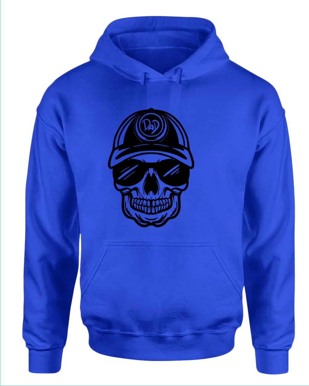 Skull t-hoodie dad hoodies - Fivestartees