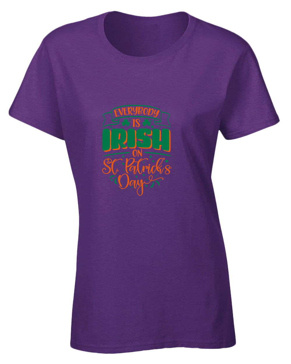 Everybody is Irish on St Patrick's day t-shirt women st patrick's day t-shirt - Fivestartees