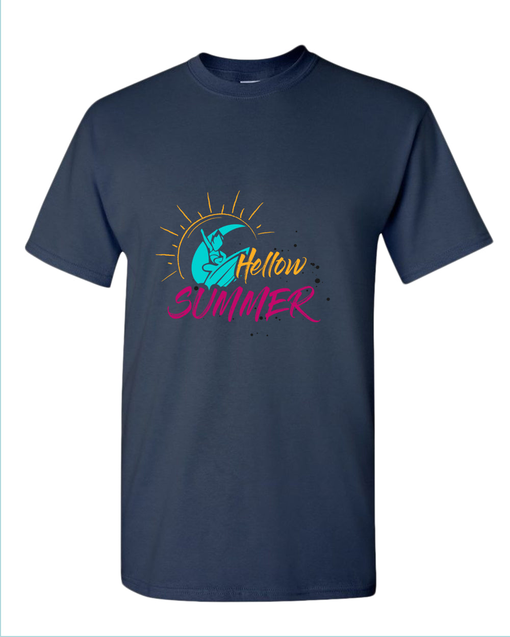 Hellow summer t-shirt, summer t-shirt, beach party t-shirt - Fivestartees