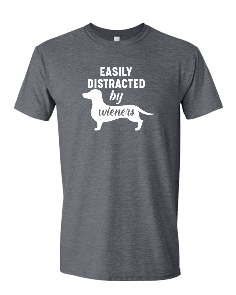 Easily distracted by wieners t-shirt, wieners dog lover t-shirt - Fivestartees