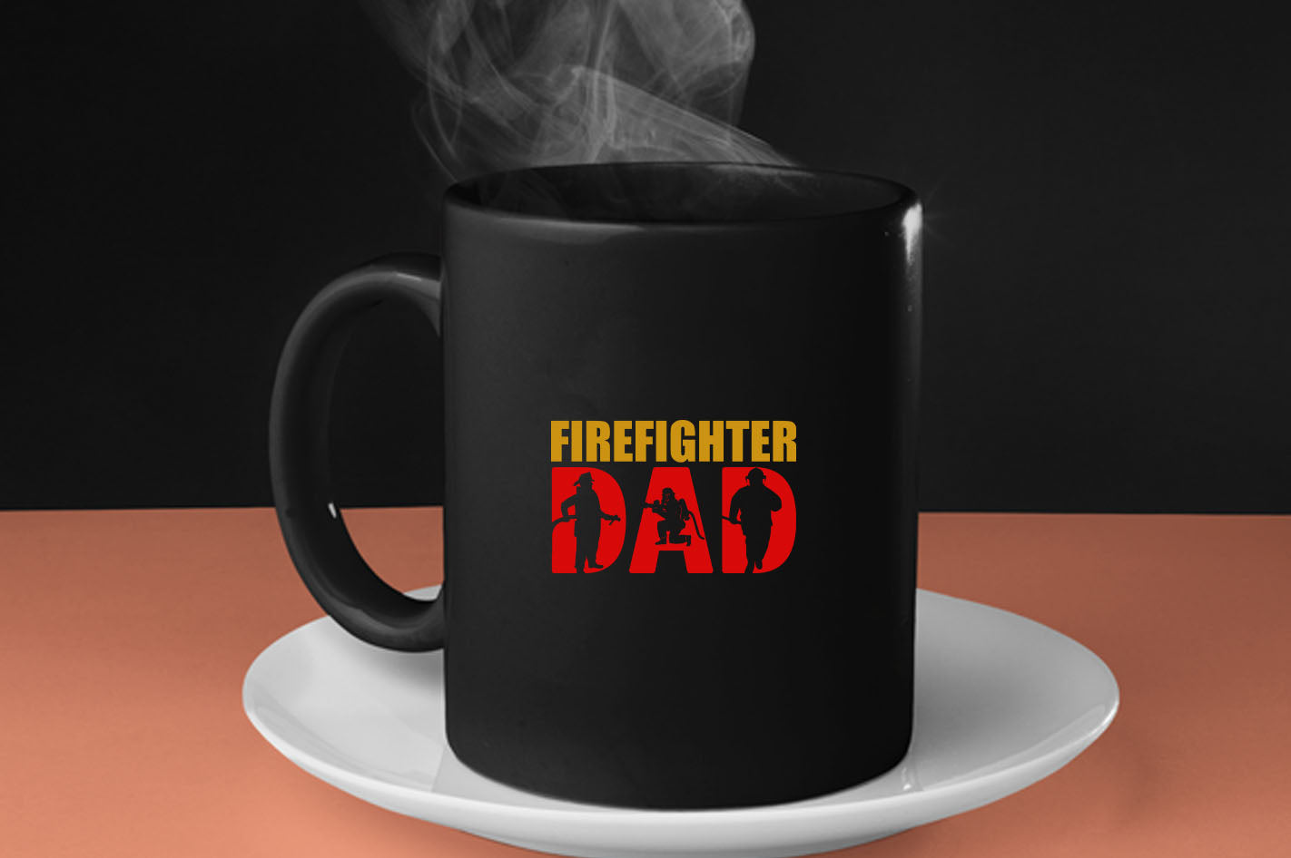 Firefighter dad Coffee Mug, fireman Coffee Mug - Fivestartees