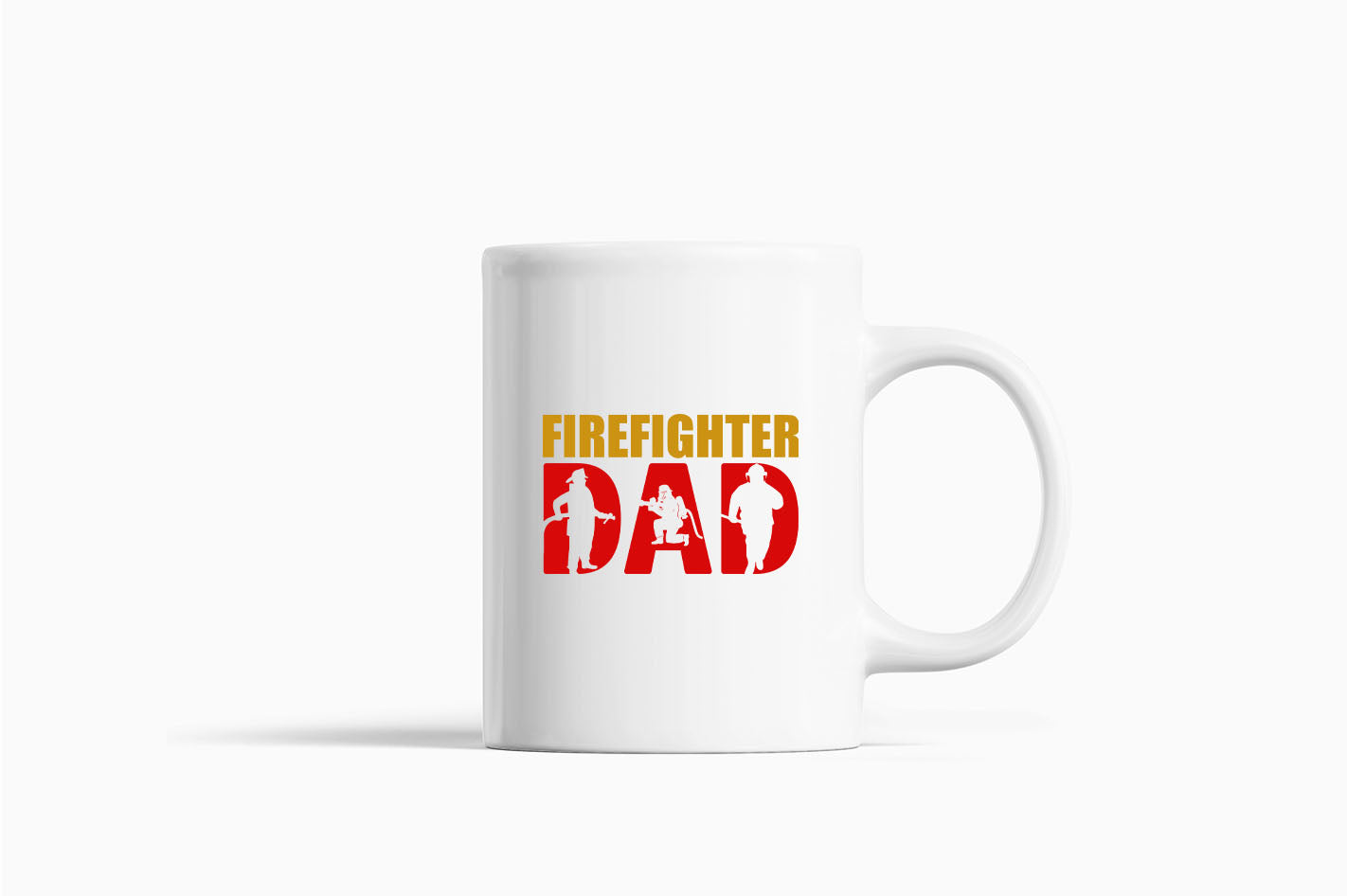 Firefighter dad Coffee Mug, fireman Coffee Mug - Fivestartees