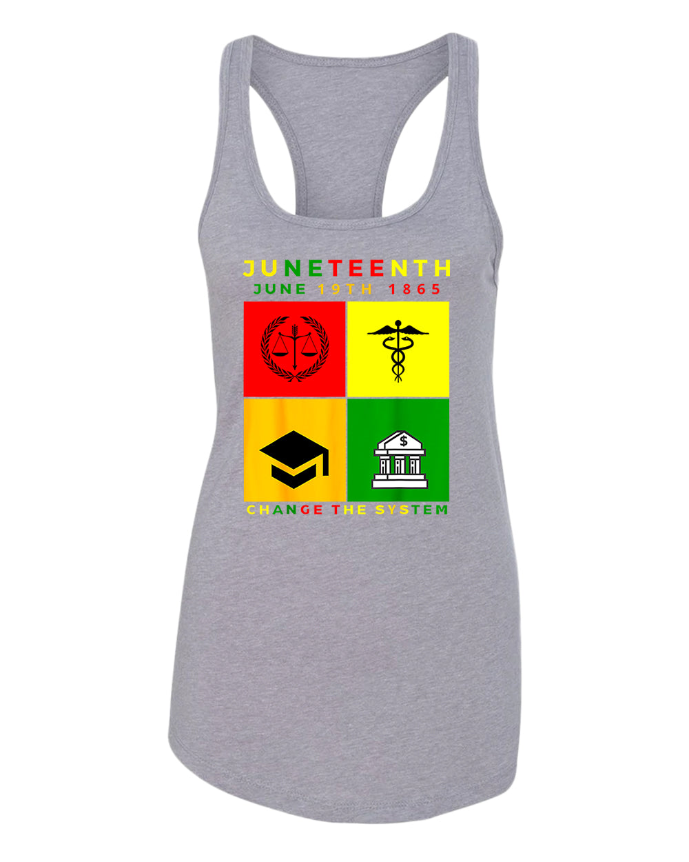 Change the system juneteenth tank top - Fivestartees