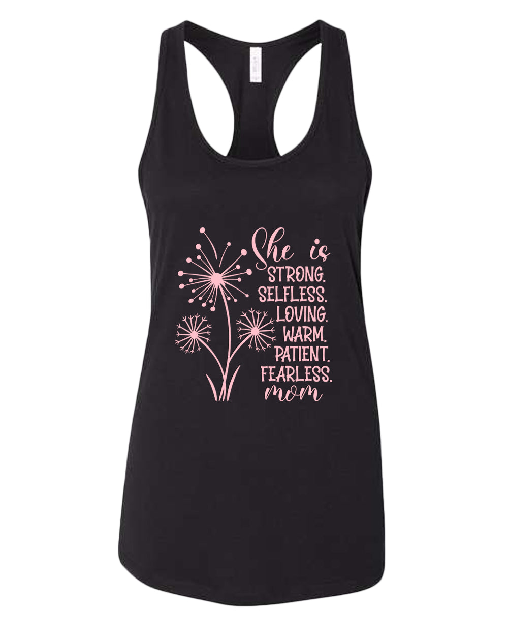 She is strong, selfless, loving mom tank top - Fivestartees