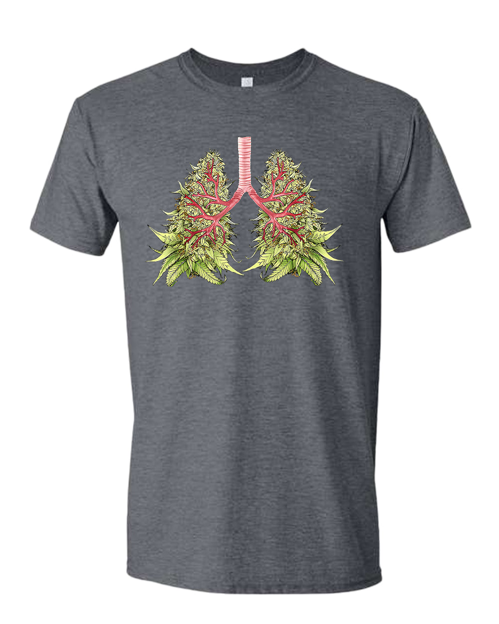 Lung leaf funny t-shirt - Fivestartees