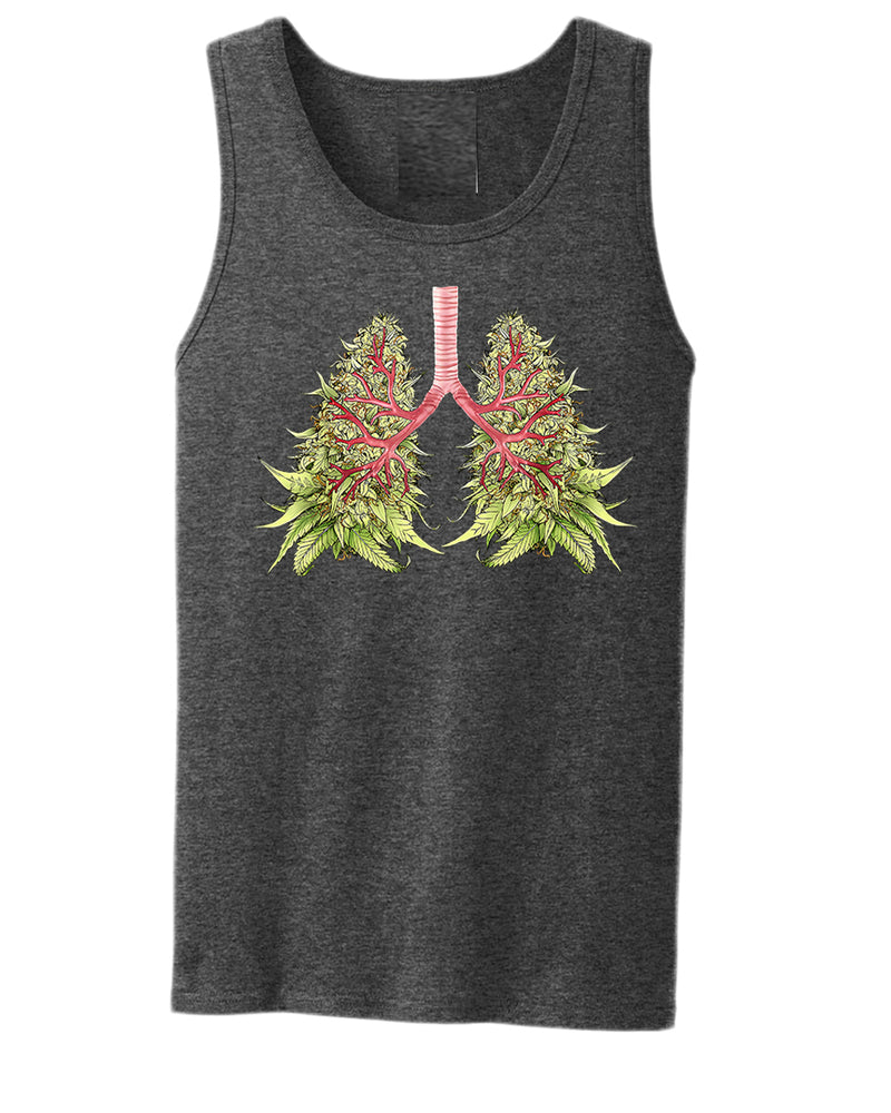 Lung leaf funny tank top - Fivestartees