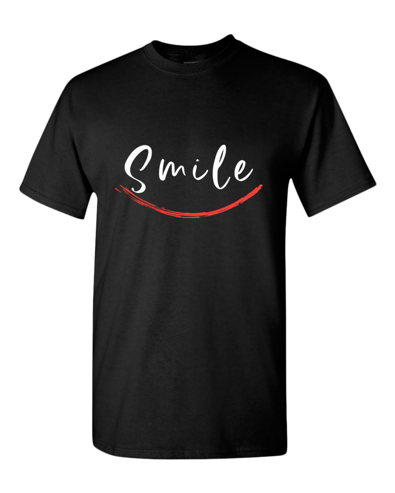 Smile t-shirt, motivational t-shirt, inspirational tees, casual tees - Fivestartees