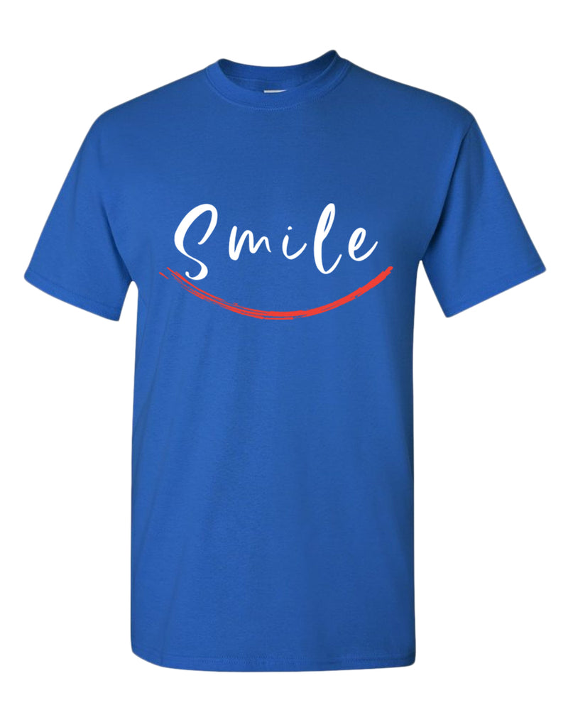 Smile t-shirt, motivational t-shirt, inspirational tees, casual tees - Fivestartees