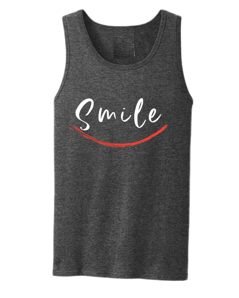 Smile tank top, motivational tank top, inspirational tank tops, casual tank tops - Fivestartees