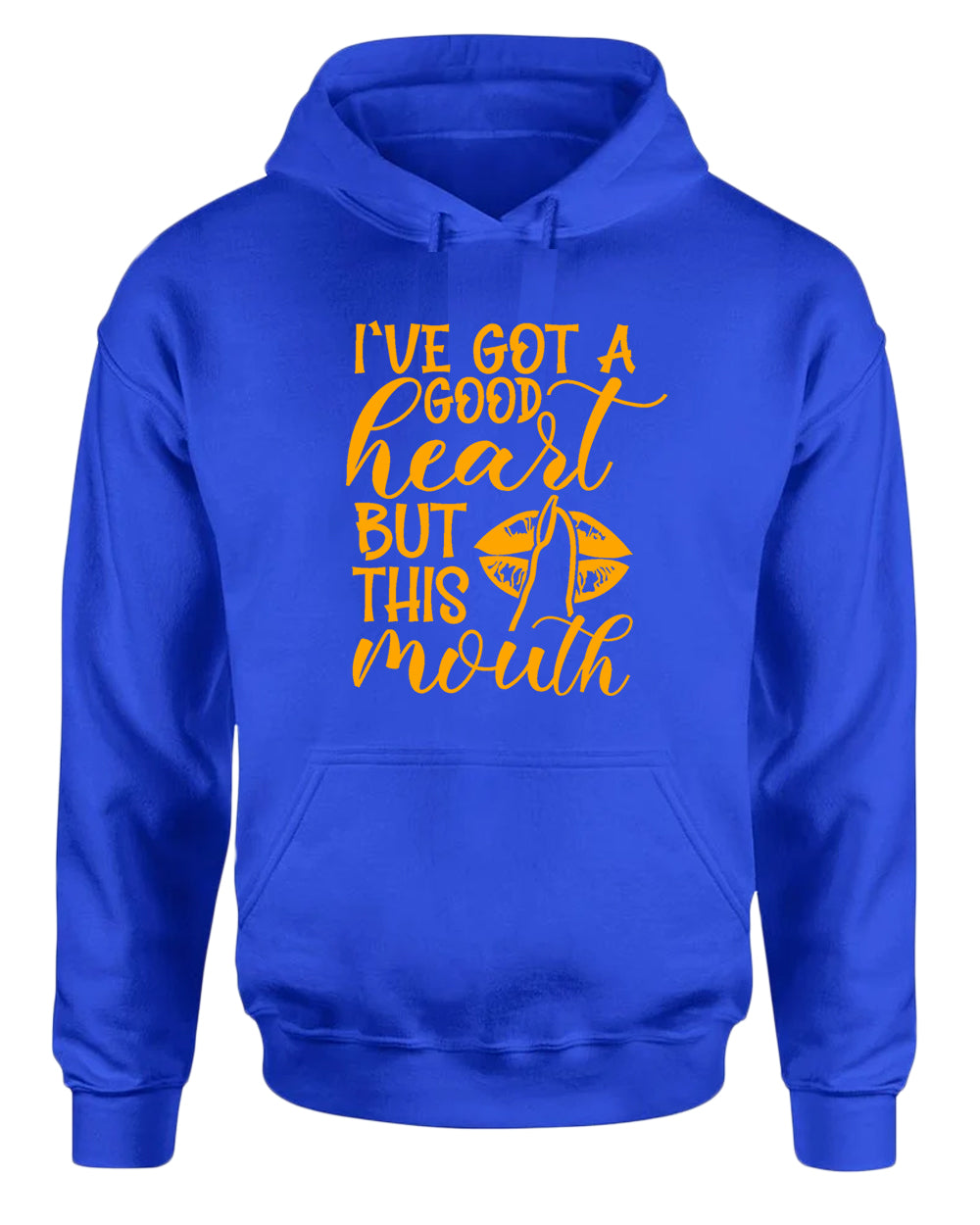 I've Got a good heart but this Mouth women hoodie - Fivestartees