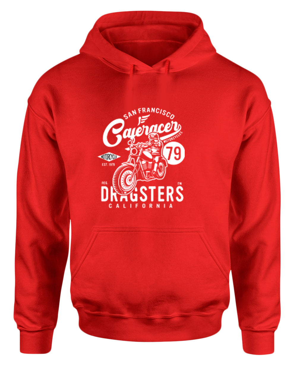 San francisco caferacer dragsters motorcycle hoodie - Fivestartees