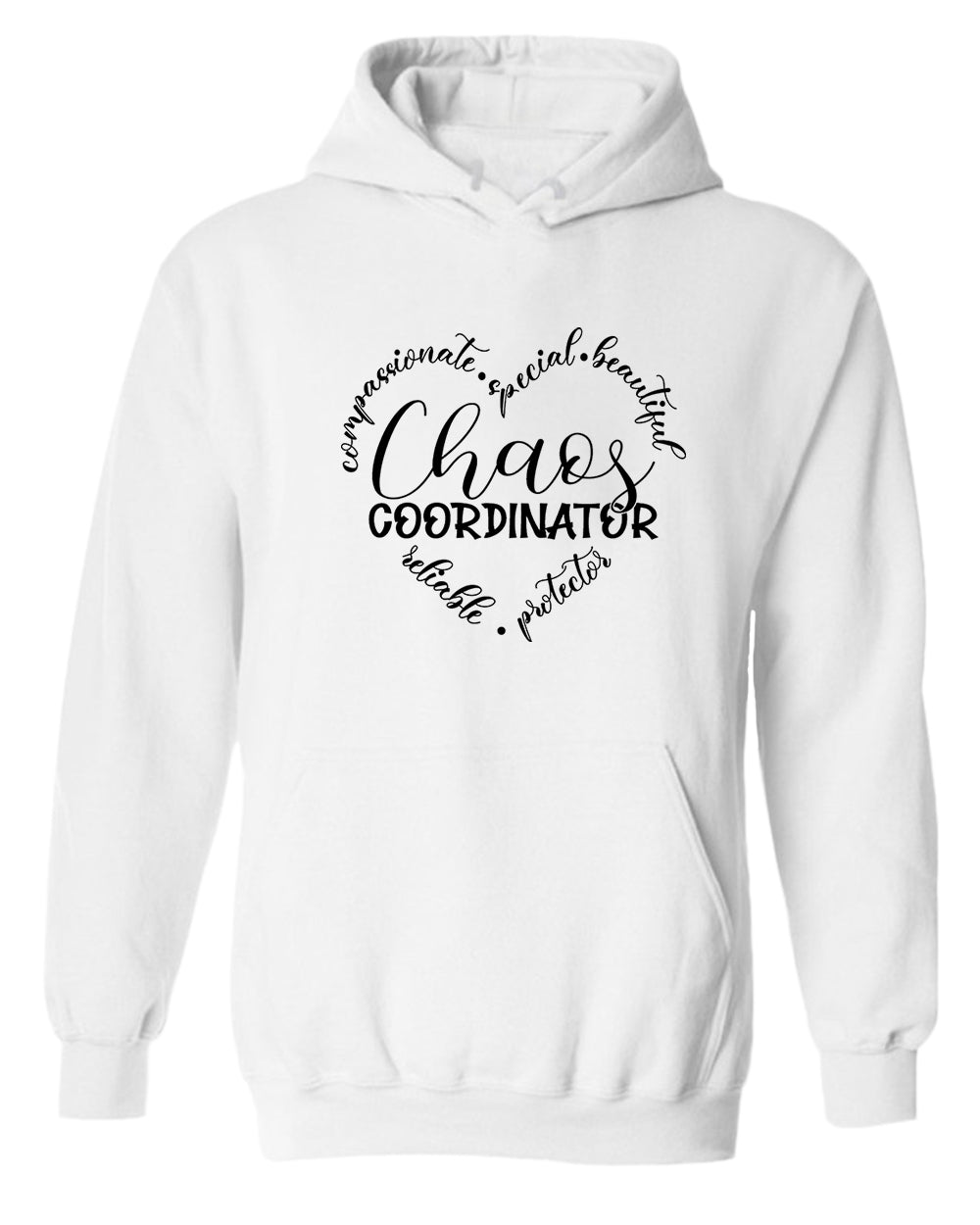 Compassionate special beautiful chaos coordinator women hoodies - Fivestartees