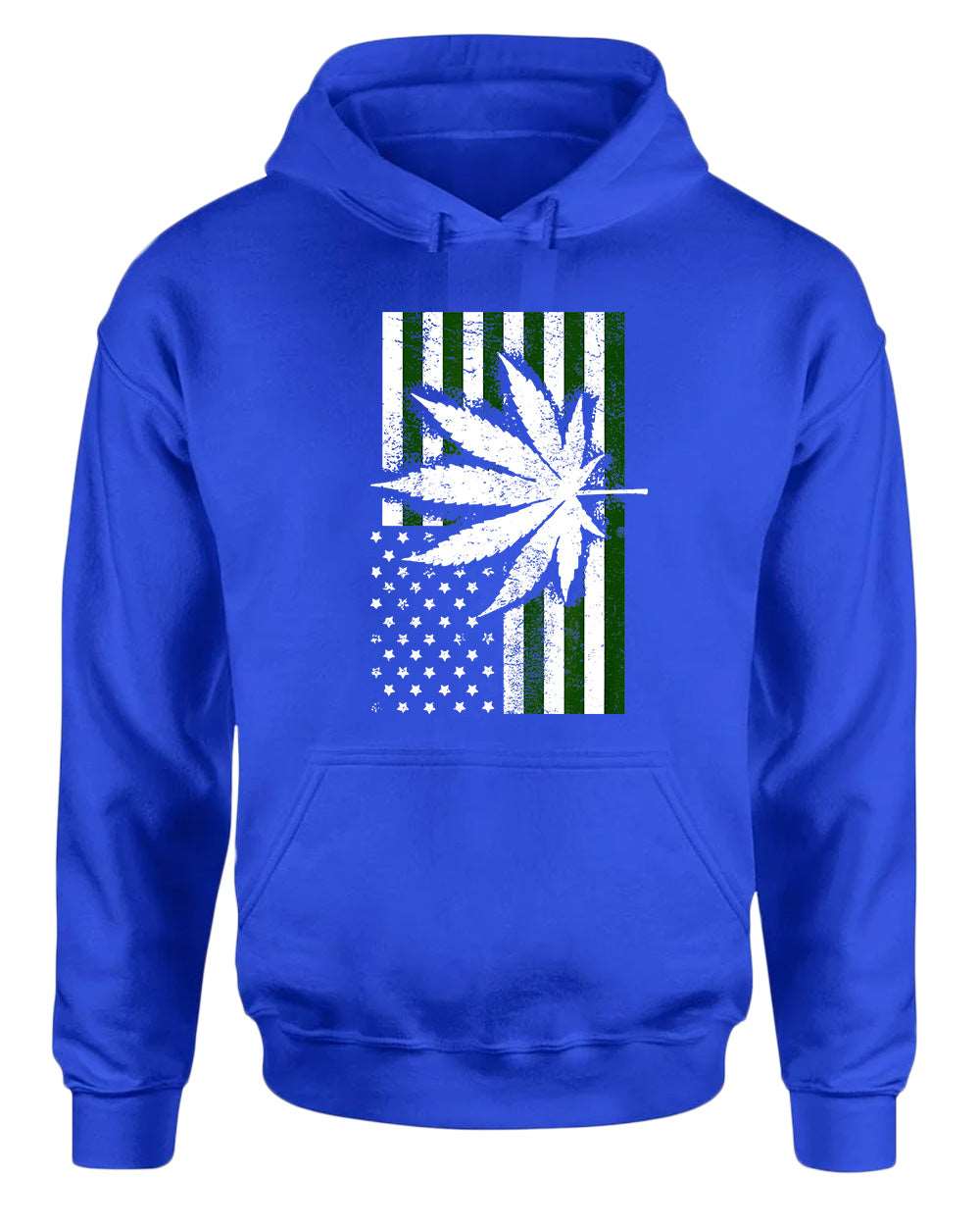 American flag leaf hoodie - Fivestartees