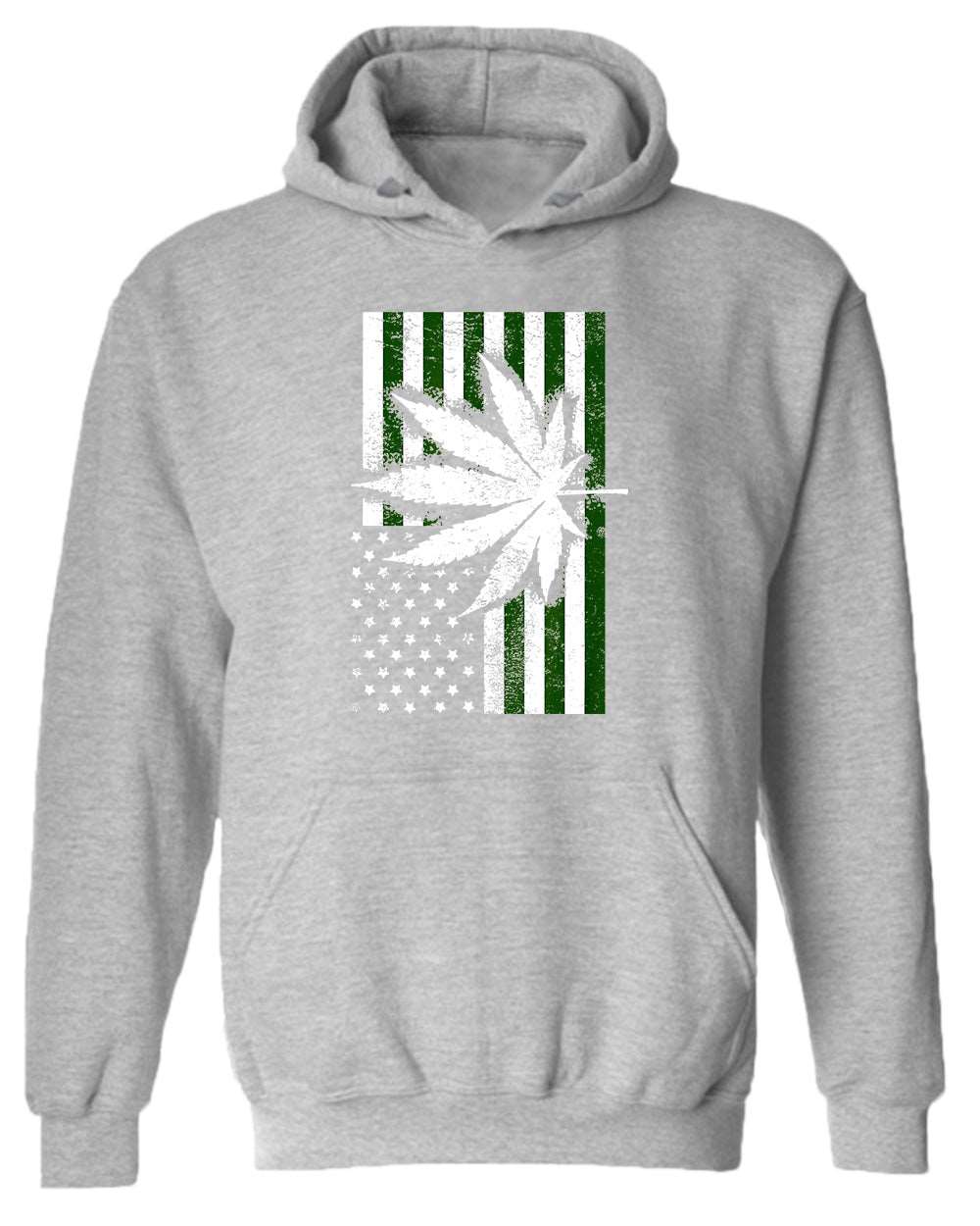 American flag leaf hoodie - Fivestartees