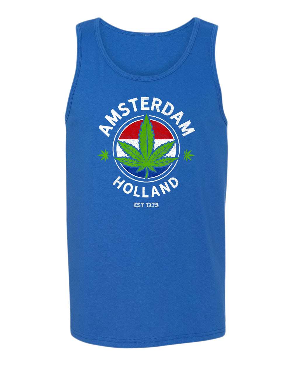 Amsterdam holland marij***a tank top - Fivestartees