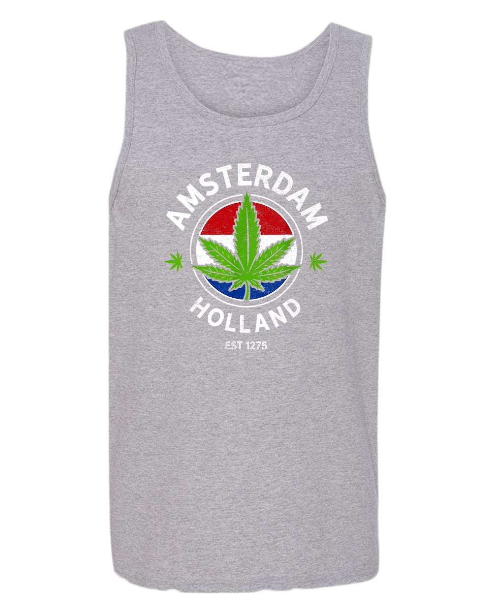 Amsterdam holland marij***a tank top - Fivestartees