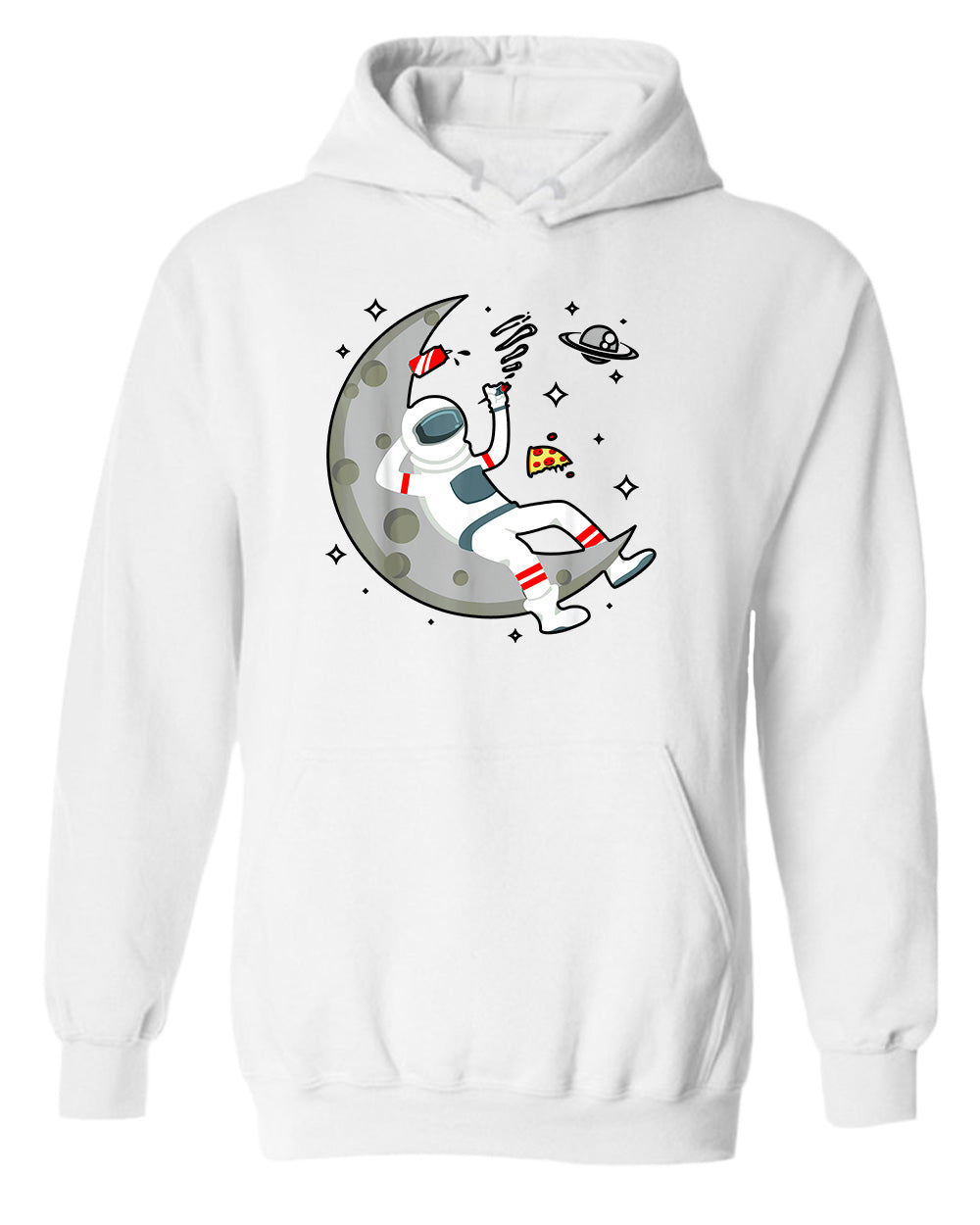 Astronaut chilling 420 hoodie - Fivestartees