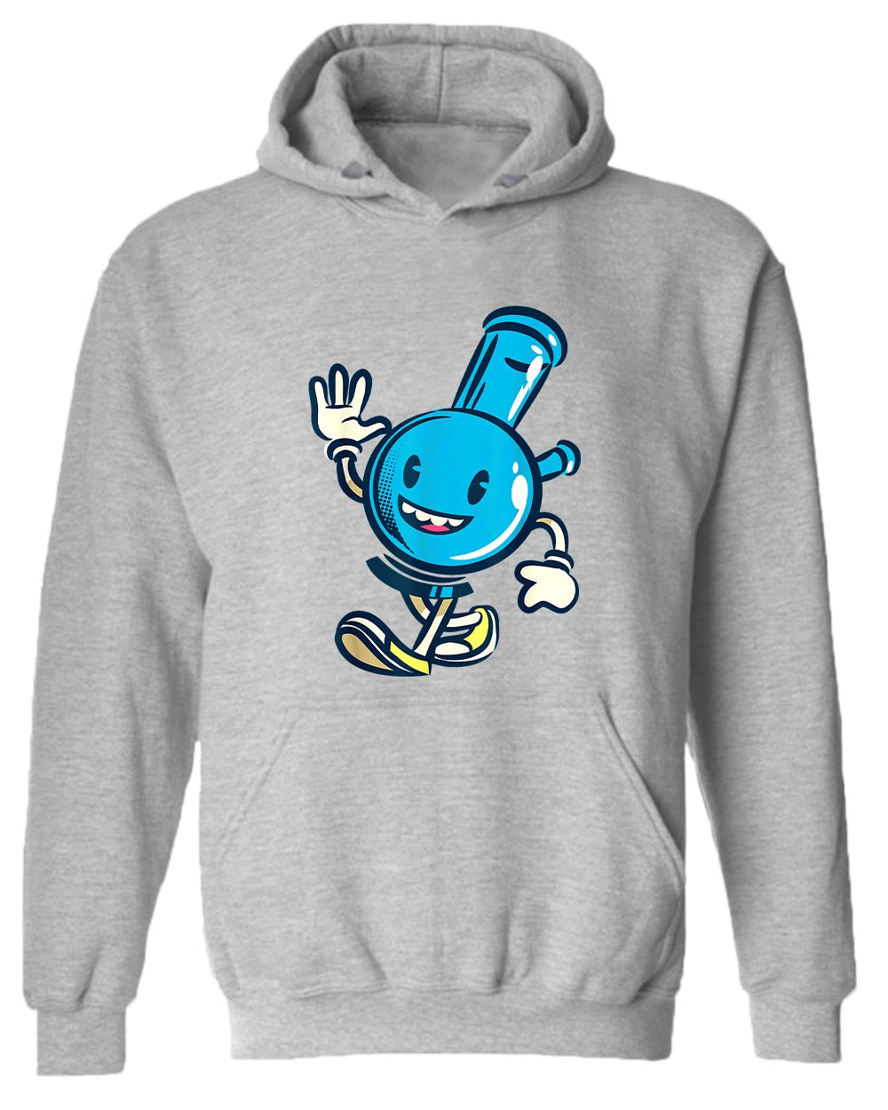 Happy cartoon smoke pipe hoodie - Fivestartees