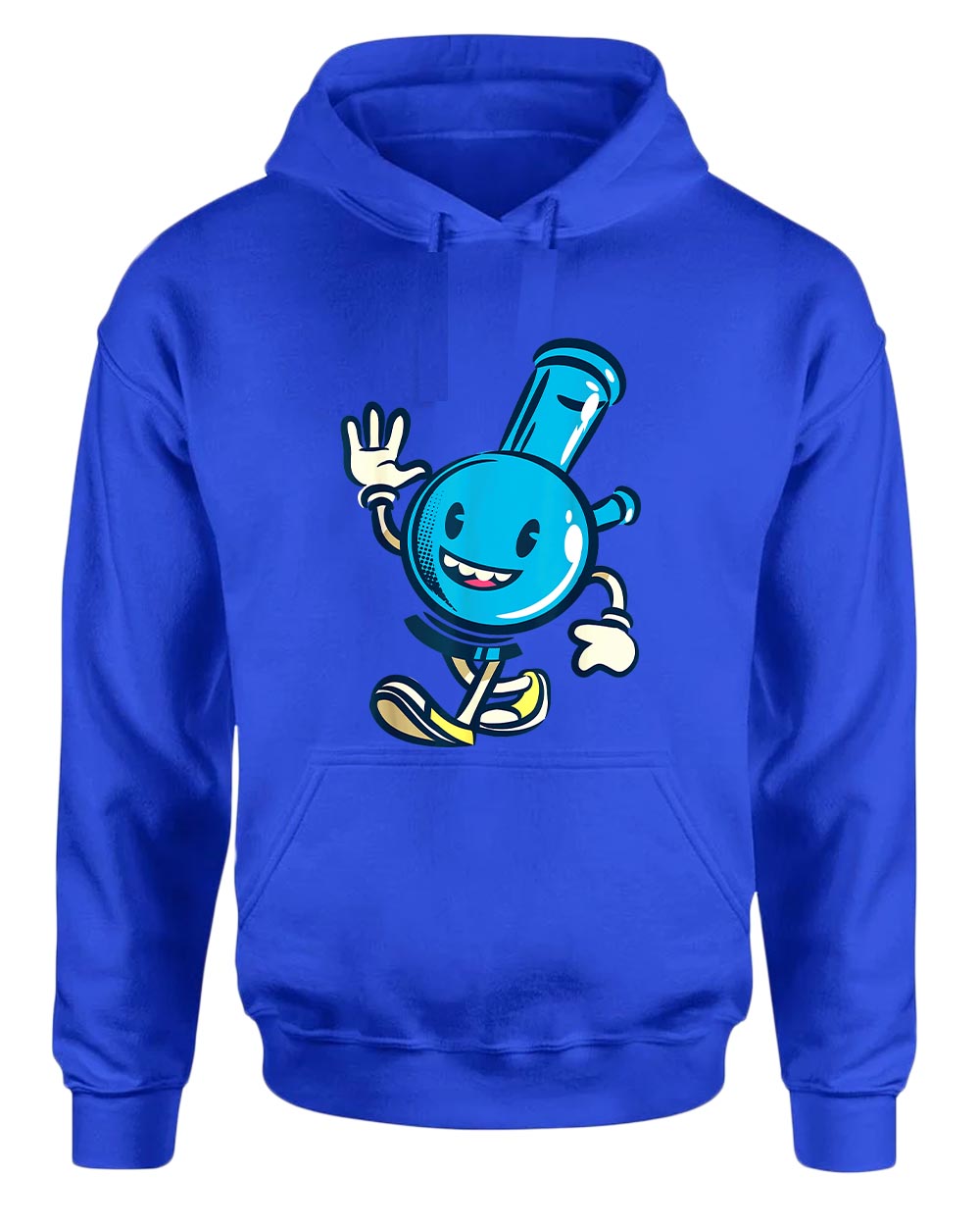 Happy cartoon smoke pipe hoodie - Fivestartees