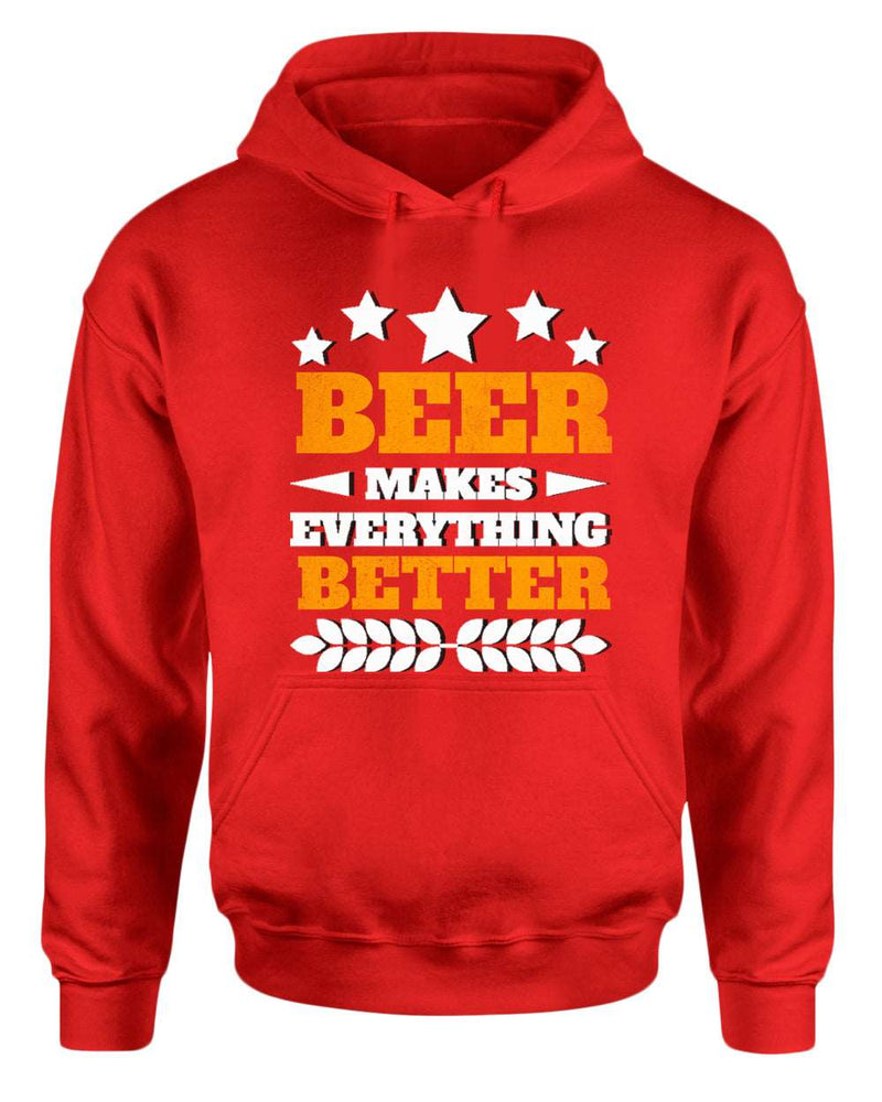 Beer makes everything better hoodie, funny beer hoodie - Fivestartees