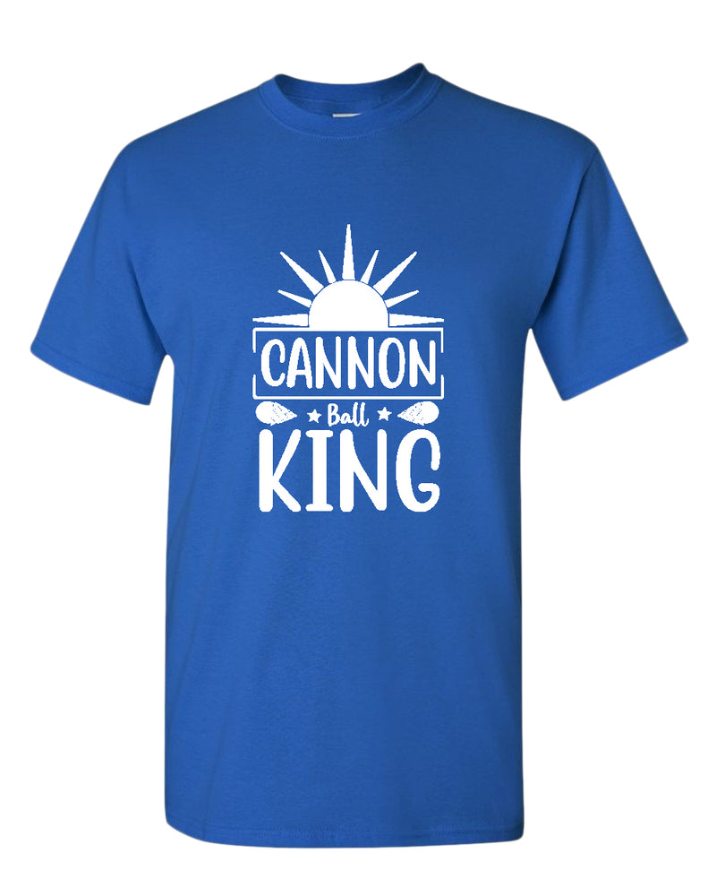 Cannon ball king t-shirt, summer t-shirt, beach party t-shirt - Fivestartees