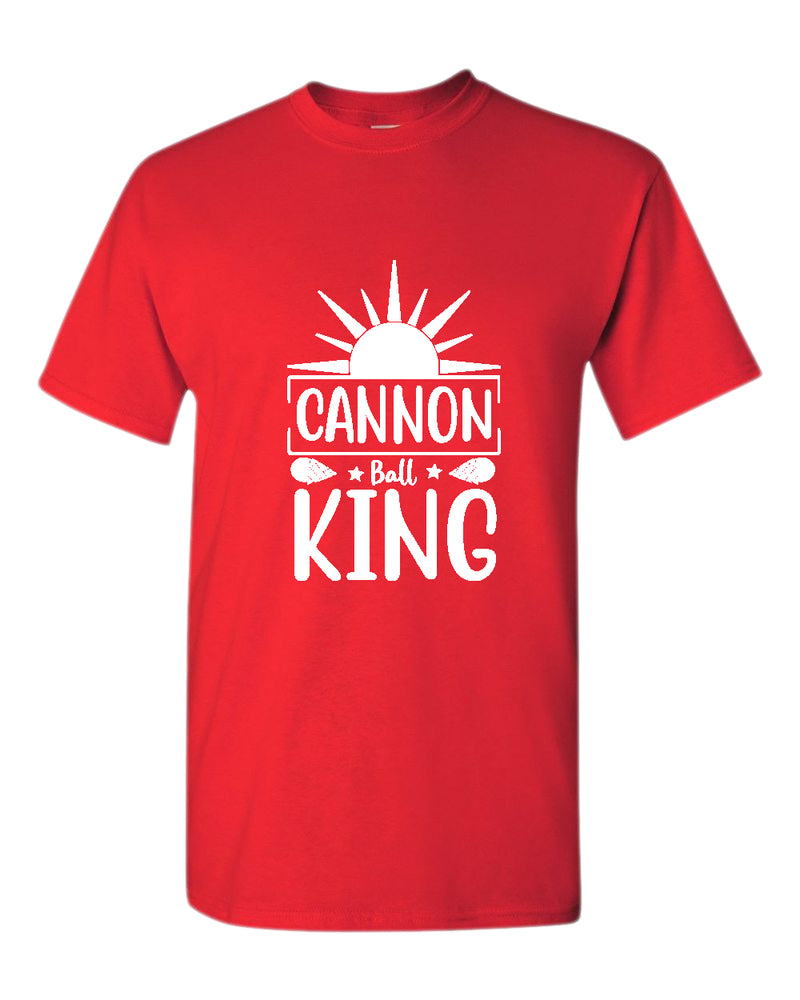 Cannon ball king t-shirt, summer t-shirt, beach party t-shirt - Fivestartees