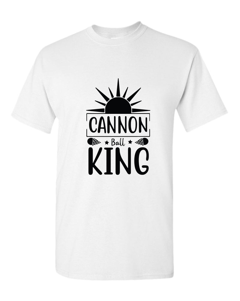 Cannon ball king t-shirt, summer t-shirt, beach party t-shirt - Fivestartees