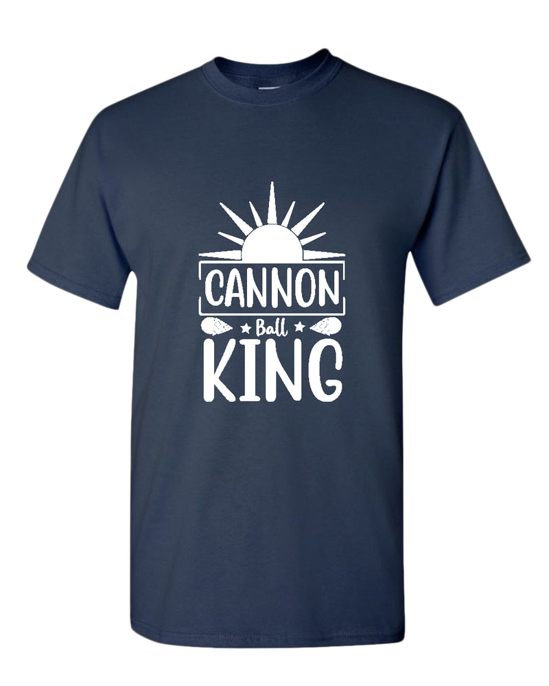 Cannon ball king t-shirt, summer t-shirt, beach party t-shirt - Fivestartees