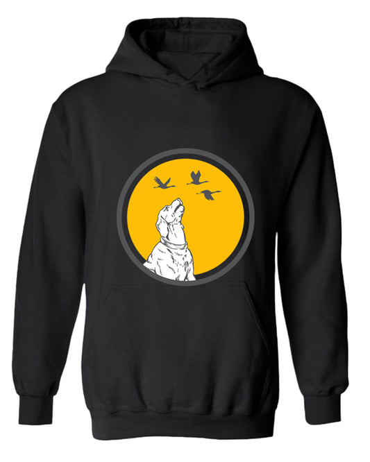 Playful Dog hoodie, dog and flies hoodie - Fivestartees