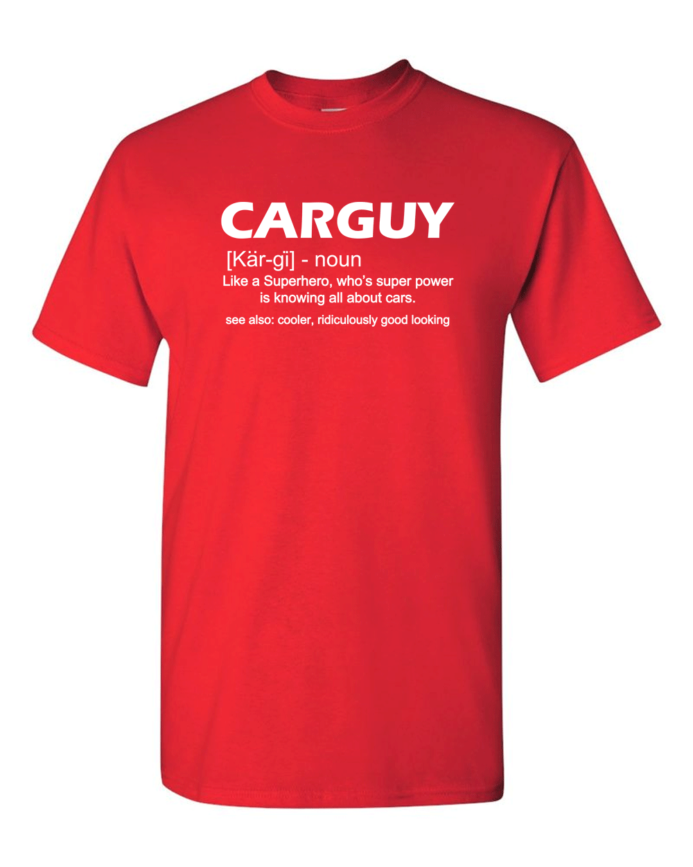 Funny Car Guy T-shirt Gift Car Guy Definition - Fivestartees