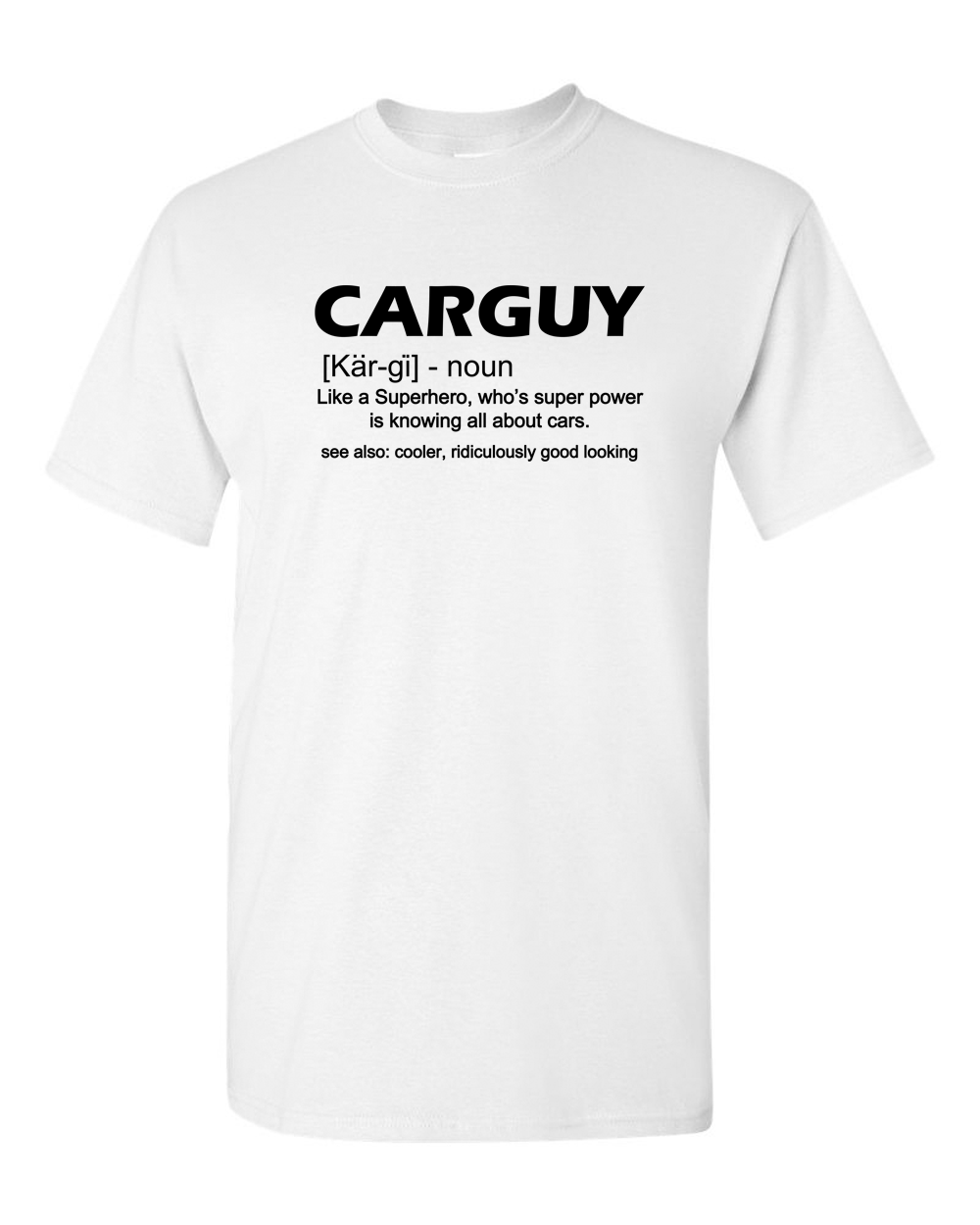 Funny Car Guy T-shirt Gift Car Guy Definition - Fivestartees