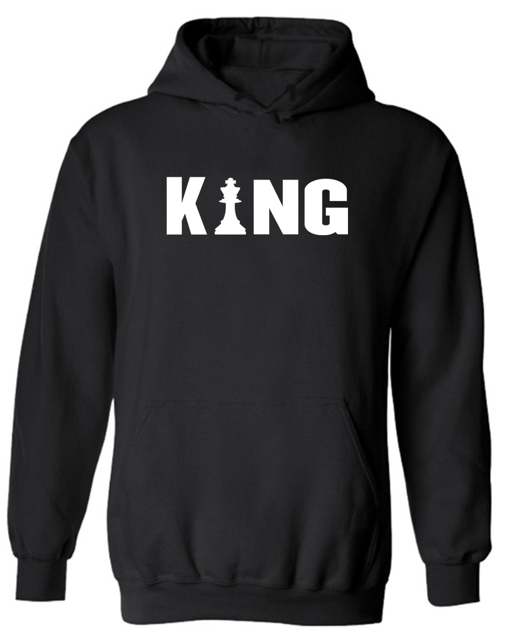 The King and The Queen Hoodie Couple Hoodie, Valentine Hoodie. - Fivestartees