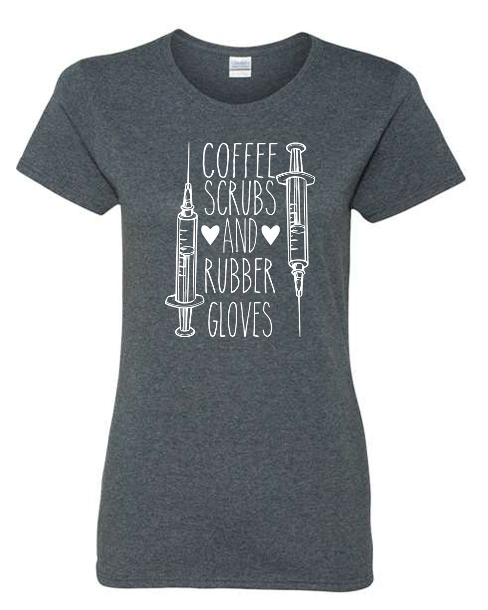 Coffee Scrubs and Rubber Gloves T-shirt Nurse T-shirt - Fivestartees