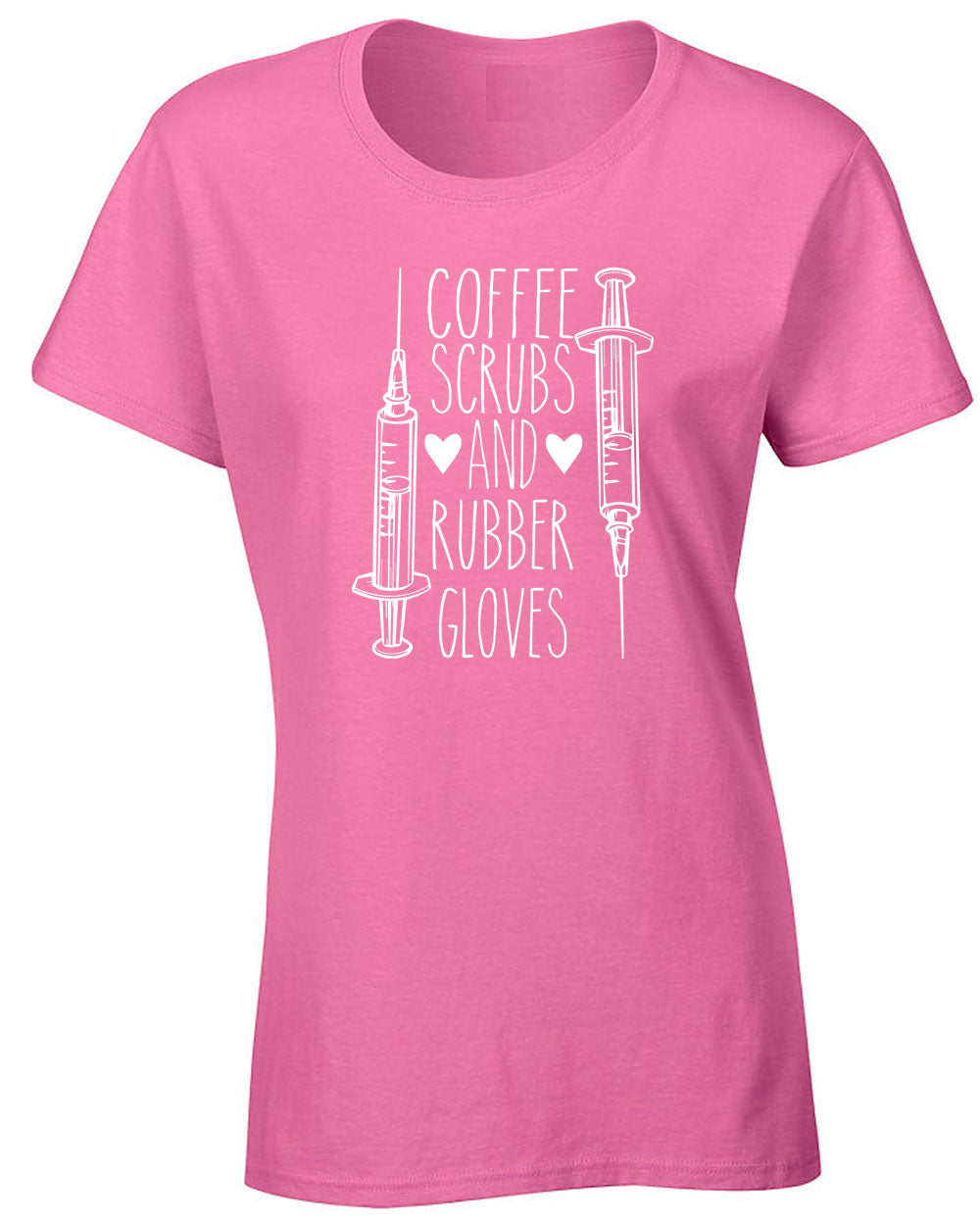 Coffee Scrubs and Rubber Gloves T-shirt Nurse T-shirt - Fivestartees