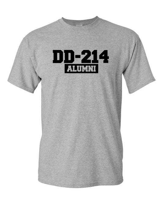 DD-214 Alumni, Military T-Shirt - Fivestartees