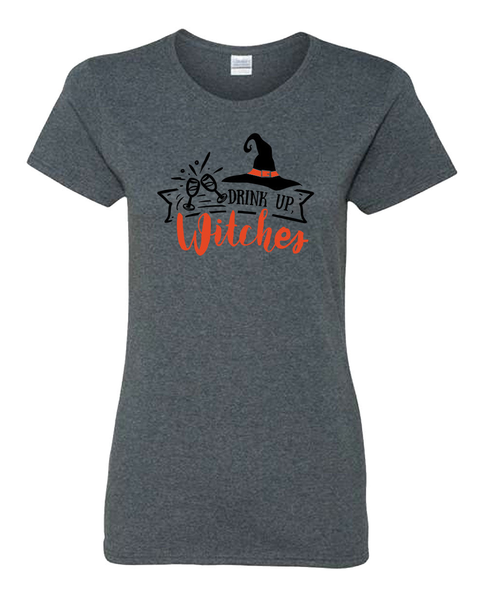 drink up witches t-shirt women Halloween t-shirt - Fivestartees