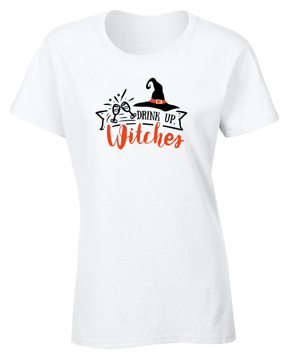 drink up witches t-shirt women Halloween t-shirt - Fivestartees