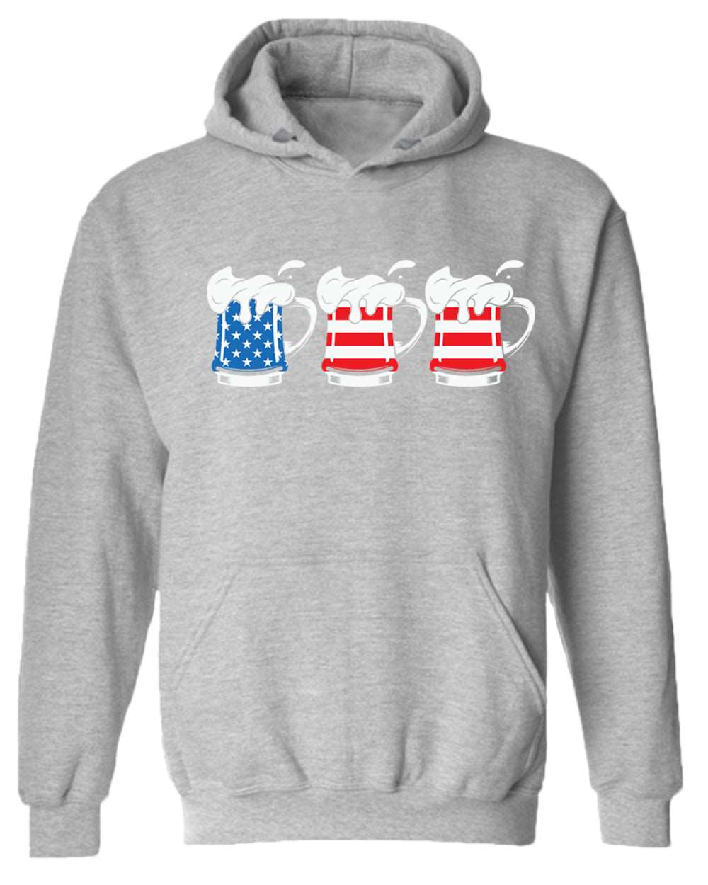 American pride beer mug hoodie - Fivestartees