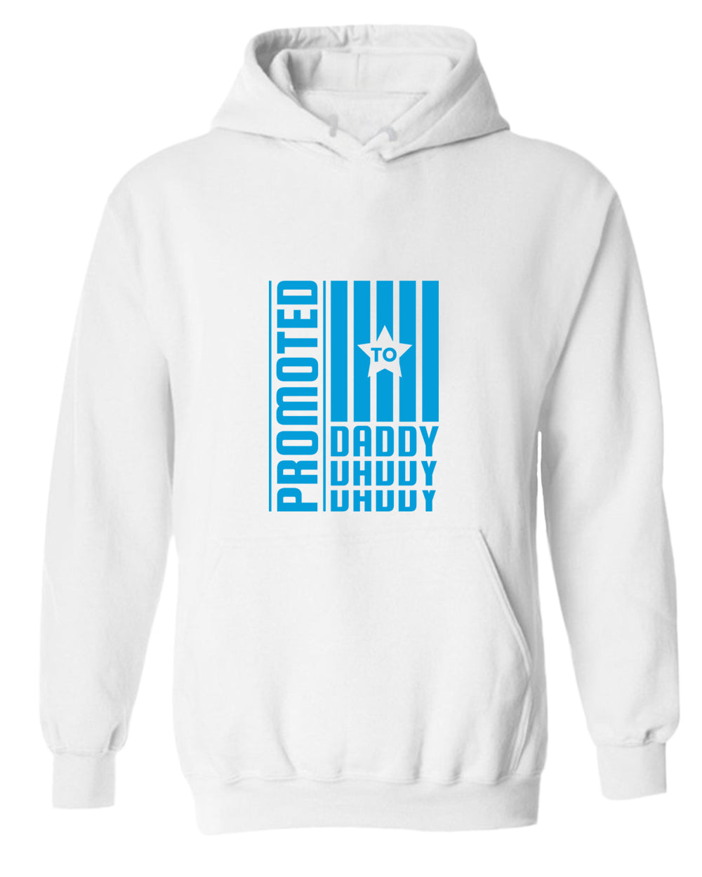 Promoted to daddy hoodie, father's day gift hoodie - Fivestartees