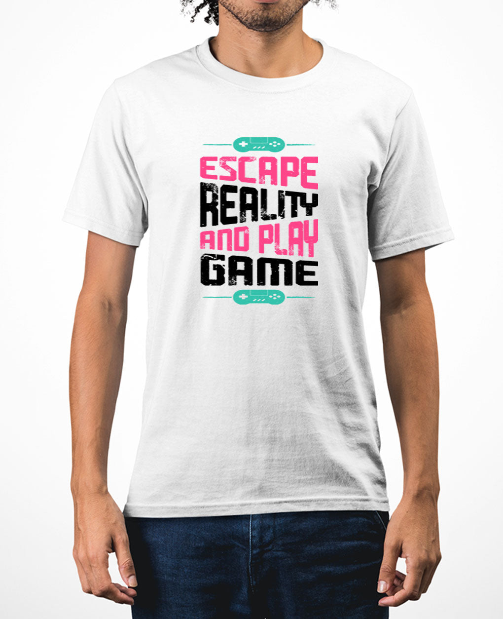 Escape reality and play game t-shirt funny gaming t-shirt - Fivestartees