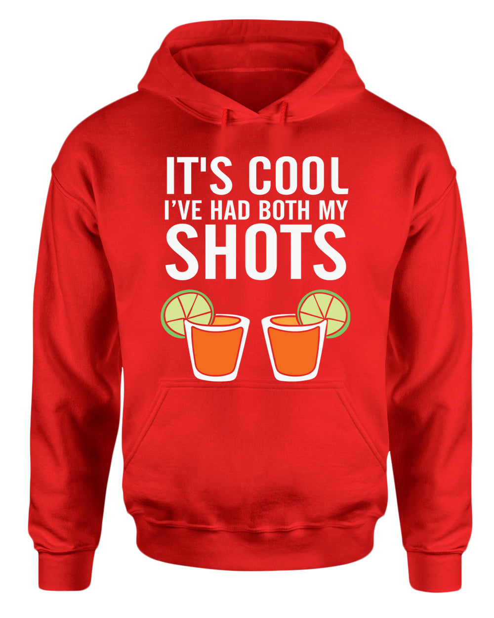 It's cool i've had both my shots hoodie, beer hoodie - Fivestartees