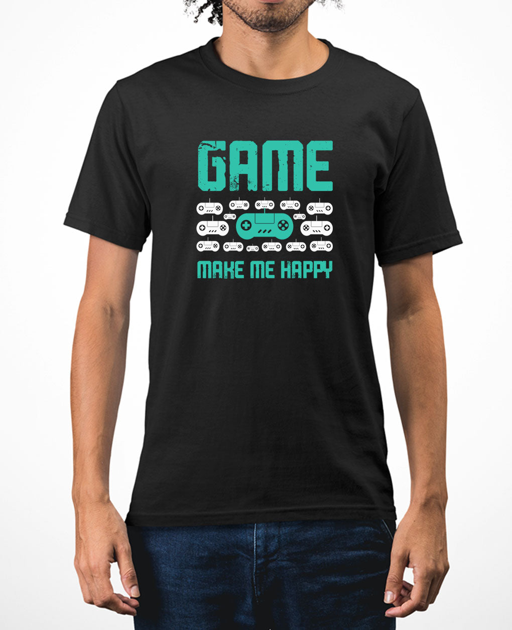 Game make me happy video game tees funny geek t-shirt - Fivestartees