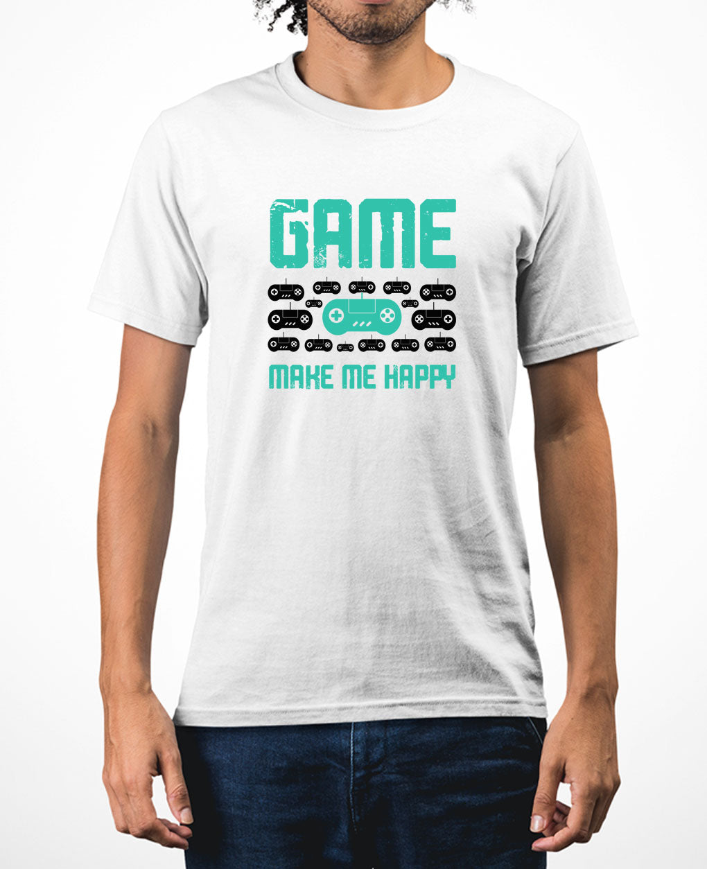 Game make me happy video game tees funny geek t-shirt - Fivestartees