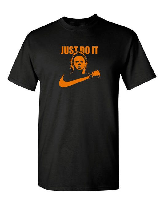 Michael Myers Halloween T-Shirt Funny T-shirt Just Do it Horror Tees - Fivestartees