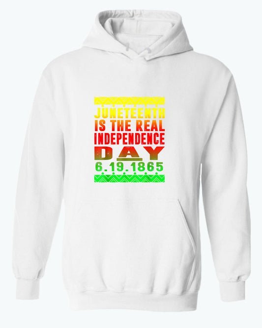 6-19-1865 real independence day hoodie - Fivestartees