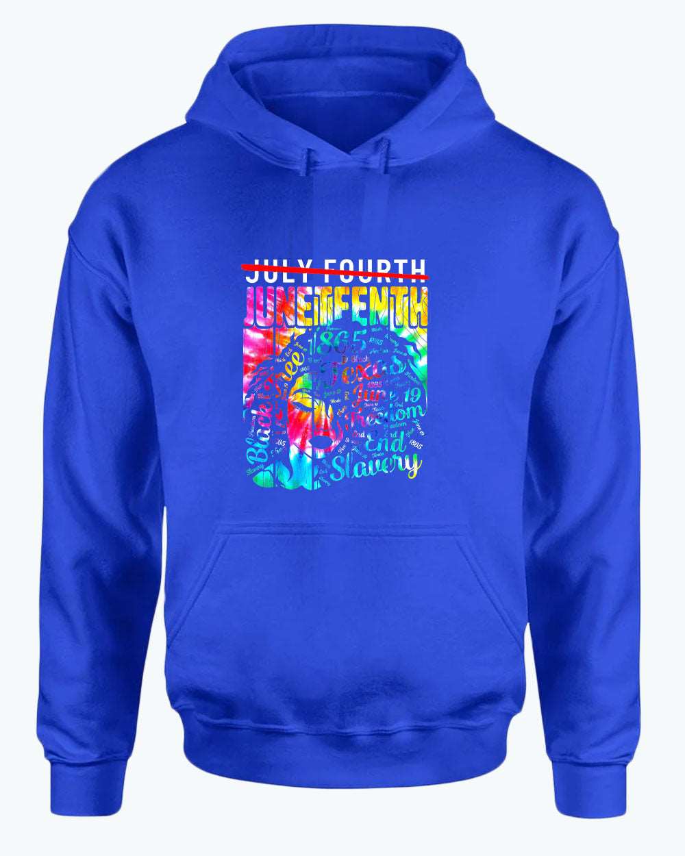 1865 end slavery hoodie freedom juneteenth hoodie - Fivestartees