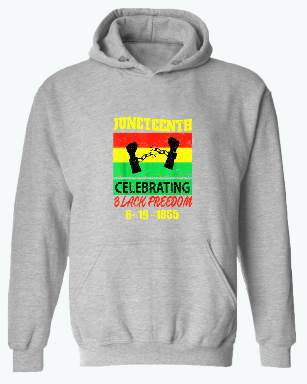 Celebrating black freedom hoodie - Fivestartees