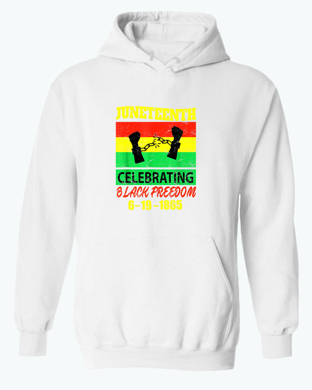 Celebrating black freedom hoodie - Fivestartees