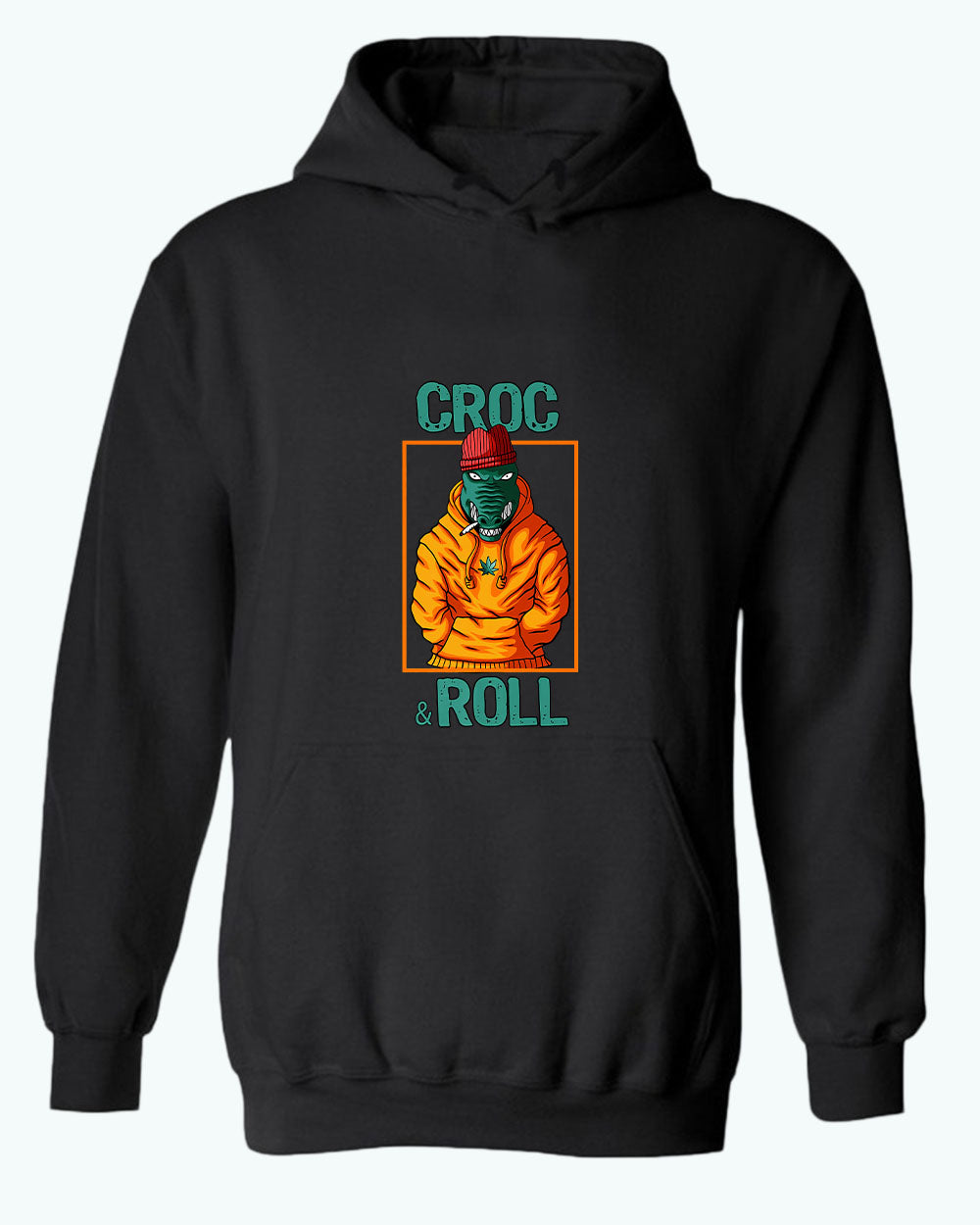 Croc and roll hoodie - Fivestartees