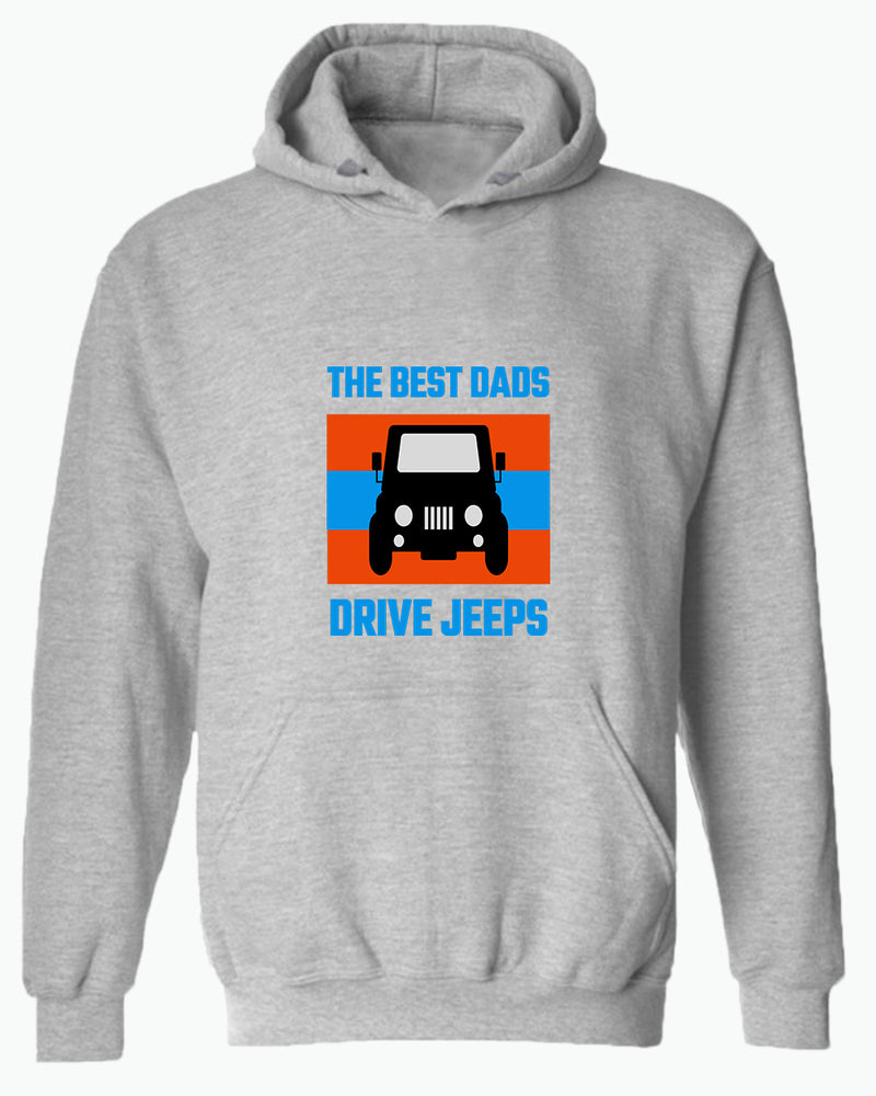 The best dads drive jeeps hoodie. funny dad hoodie - Fivestartees